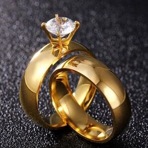 Denkays Elegant bridal wedding ring